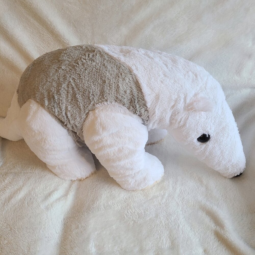 Amuse - Kuttari Kawaii Anteater XL Plush (Light Grey)
